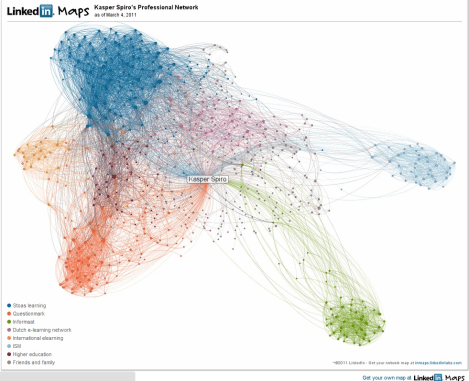 LinkedIn map Kasper Spiro LinkedIn map Kasper Spiro